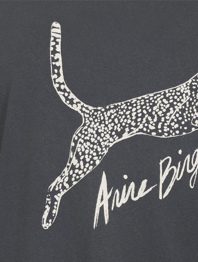トップス ANINE BING WALKER TEE SPOTTED LEOPARD T ANINE BING Walker Leopard Tee