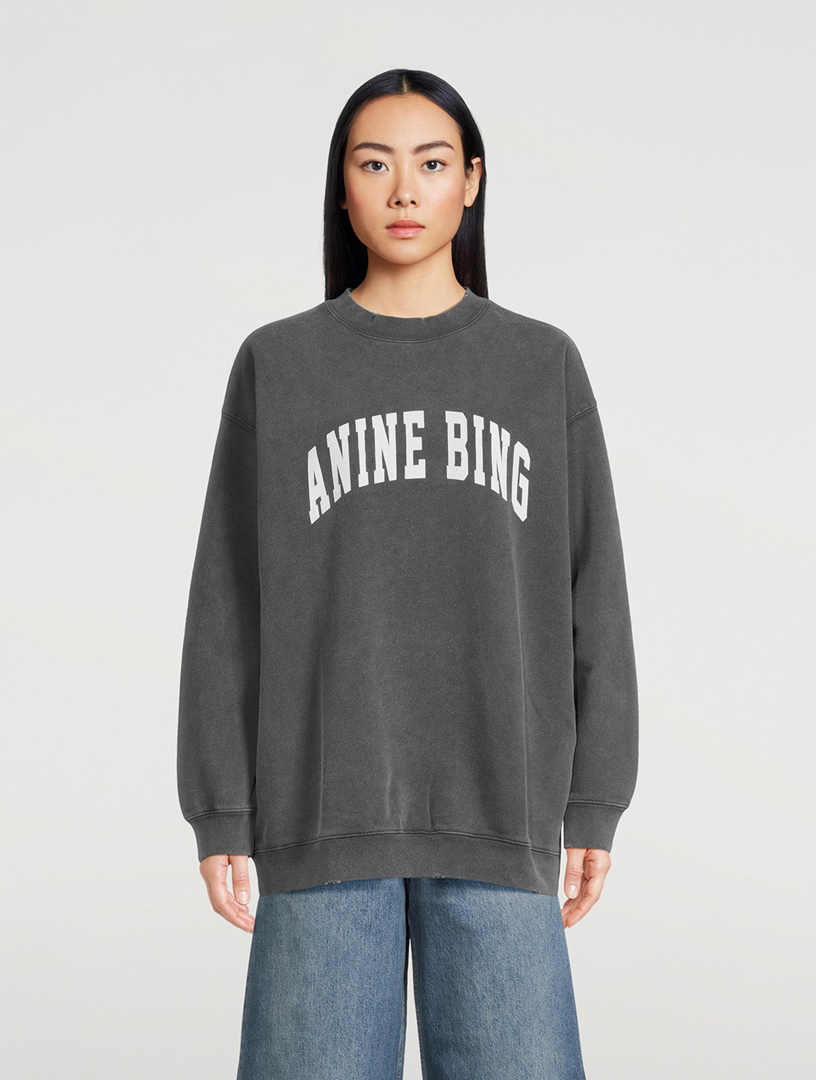 ANINE BING A0810314MTL2MULTI 関税送料込 ANINE BING Glenn Peacoat | Black | FARFETCH CA