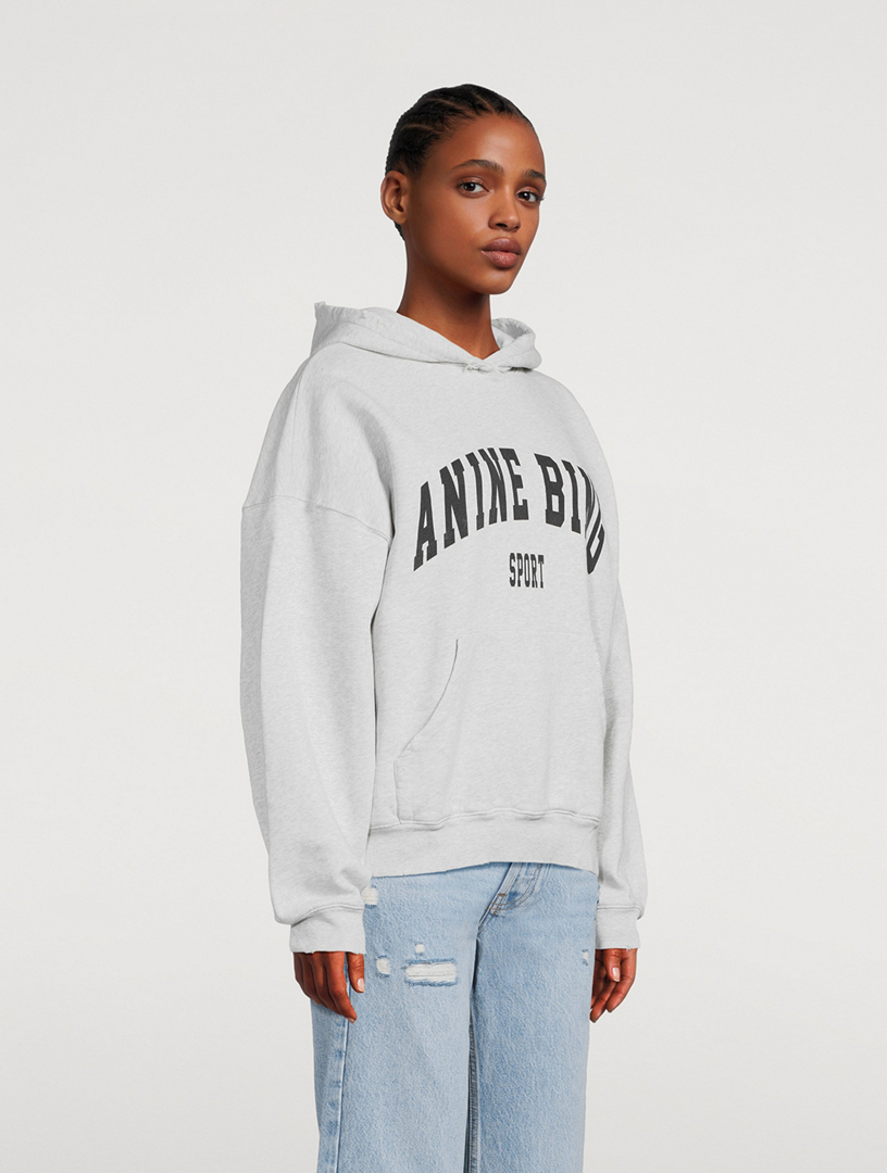 ANINEBING スウェット ANINE BING Women's Harvey Sweatshirt, Grey Melange, Large