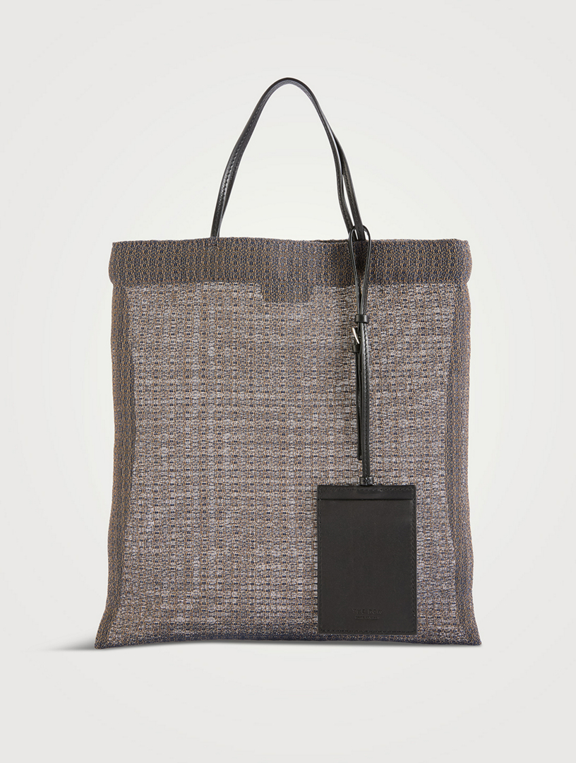 トートバッグ [The Row] Barn Mini Tote Bag in Mesh Barn Mini Tote Bag Multi in Mesh – The Row