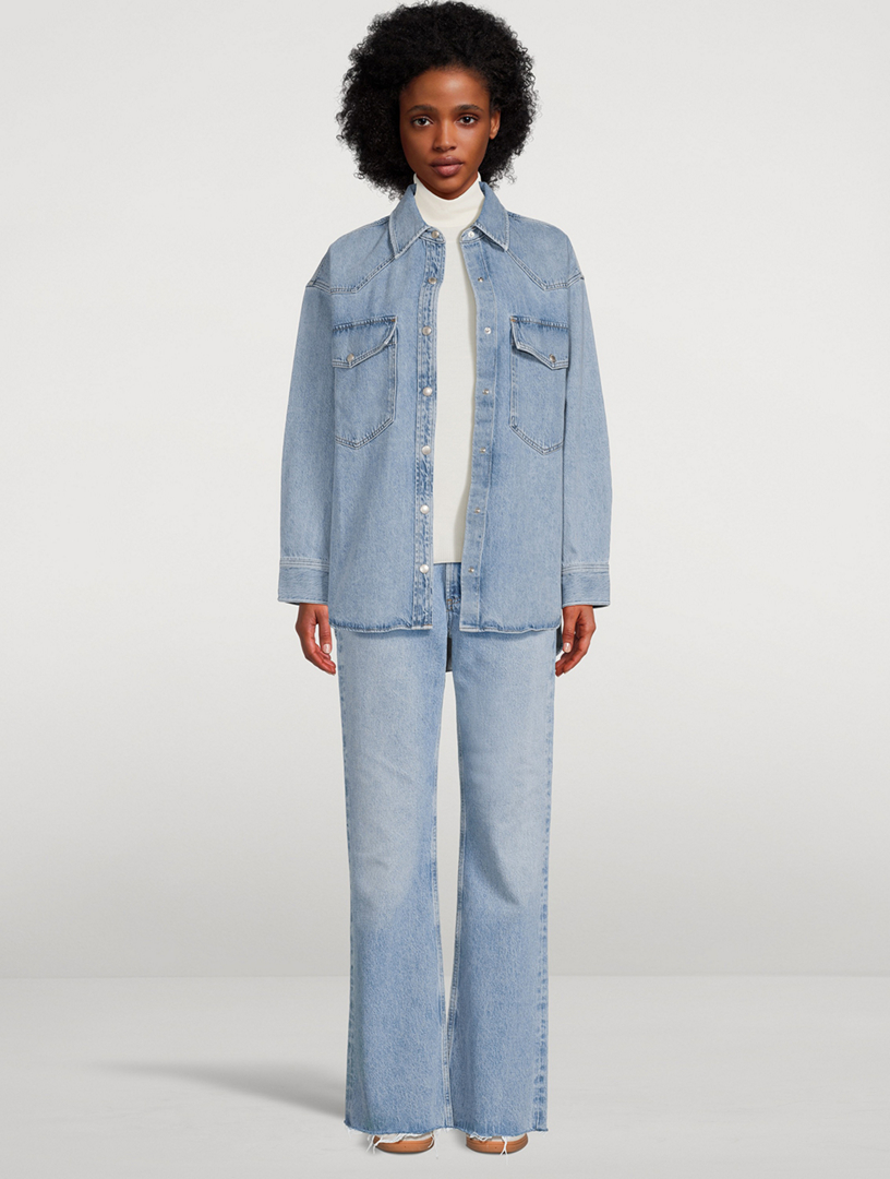 Womens designer denim discount