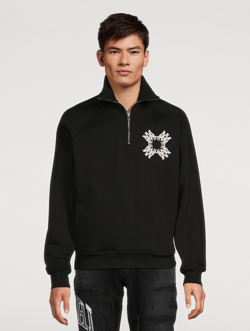 AMIRI MA Quad Half-Zip Sweater | Holt Renfrew