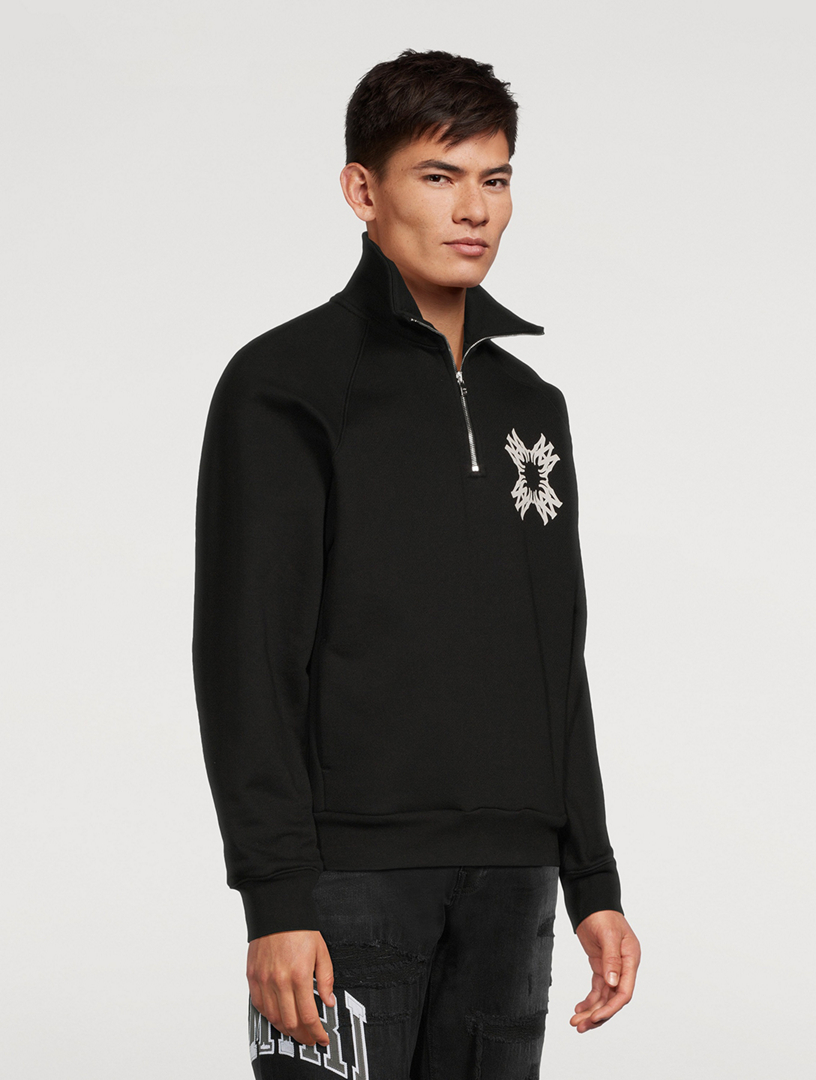 AMIRI MA Quad Half-Zip Sweater | Holt Renfrew