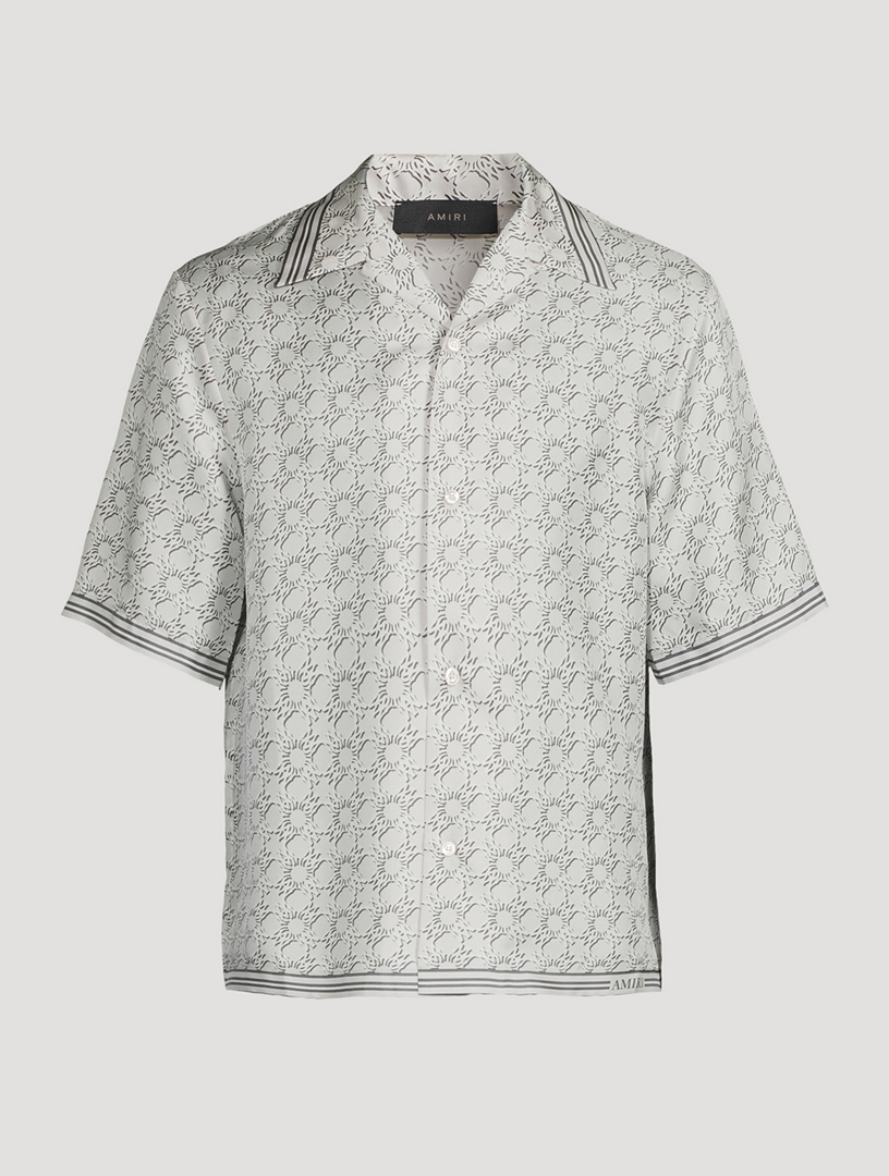 AMIRI レザーシャツ メンズ Amiri レザーシャツ ナチュラル | Lyst