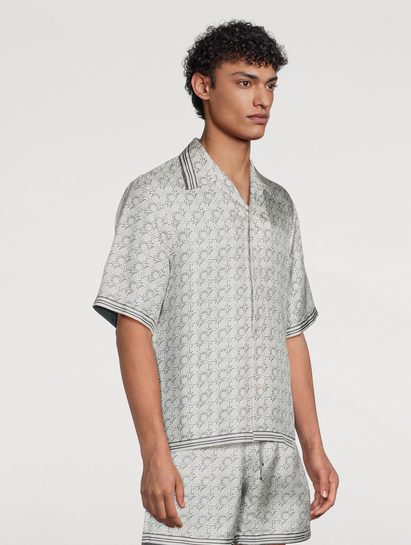 AMIRI MA Quad Bowling Shirt | Holt Renfrew