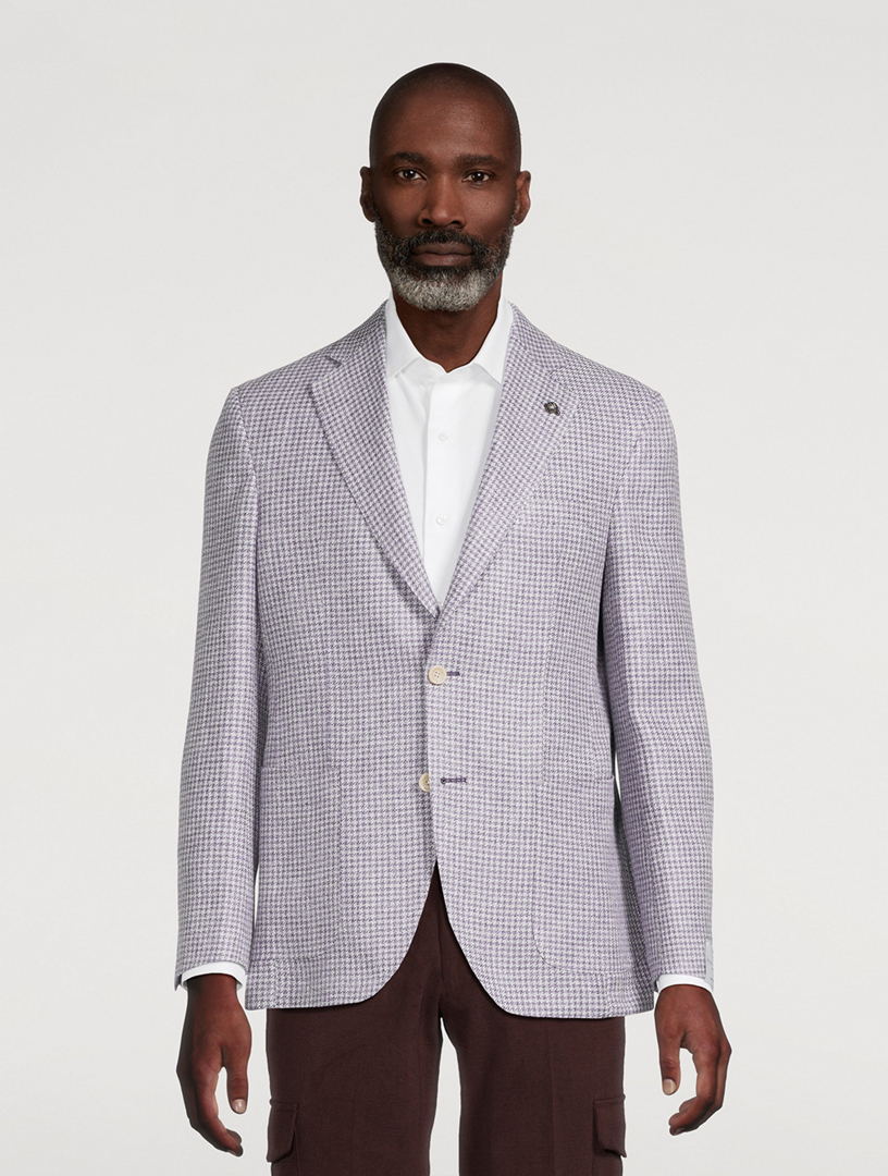 Myles Houndstooth Blazer