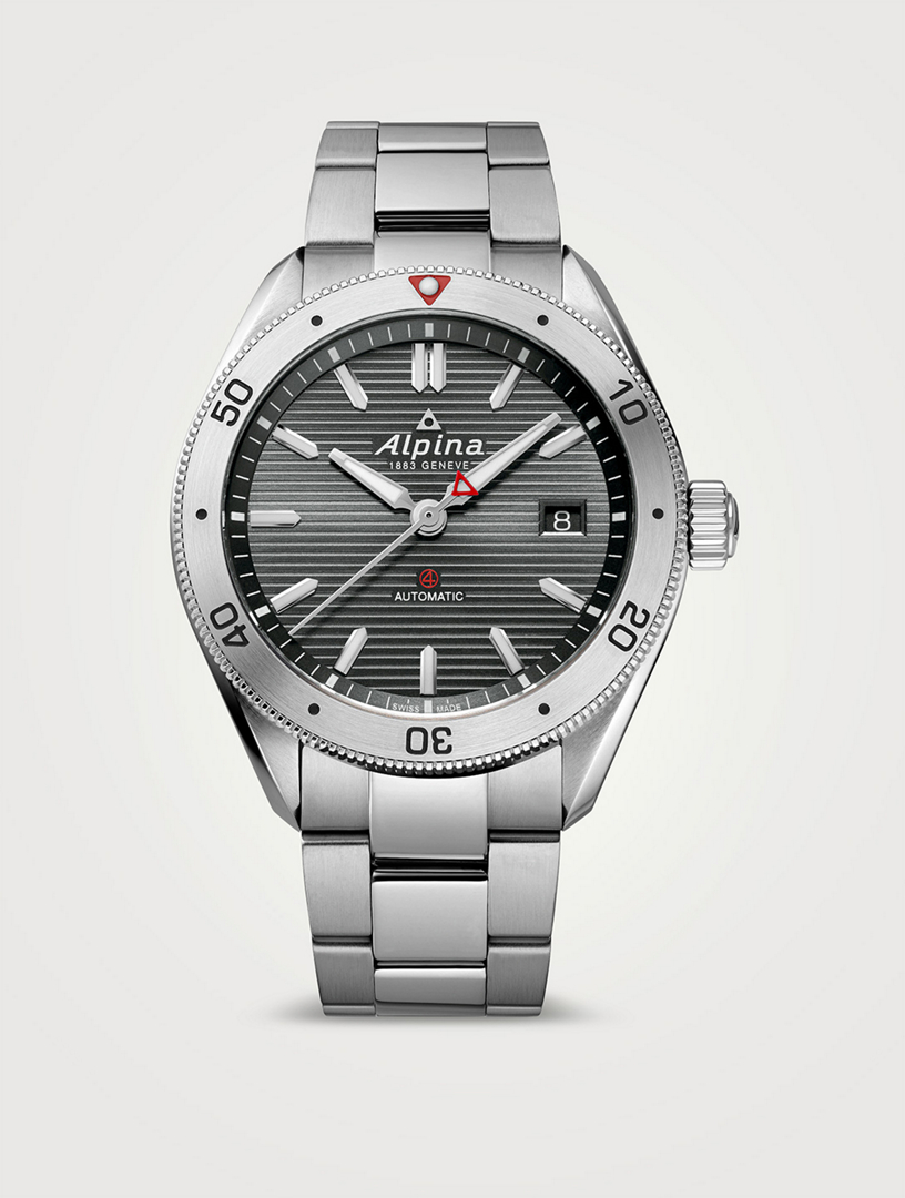 Montre-bracelet Alpiner en acier inoxydable