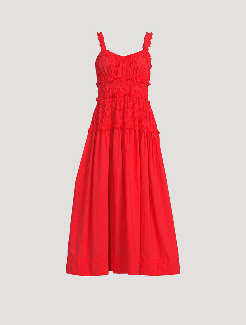 Marianne Smocked Midi Dress