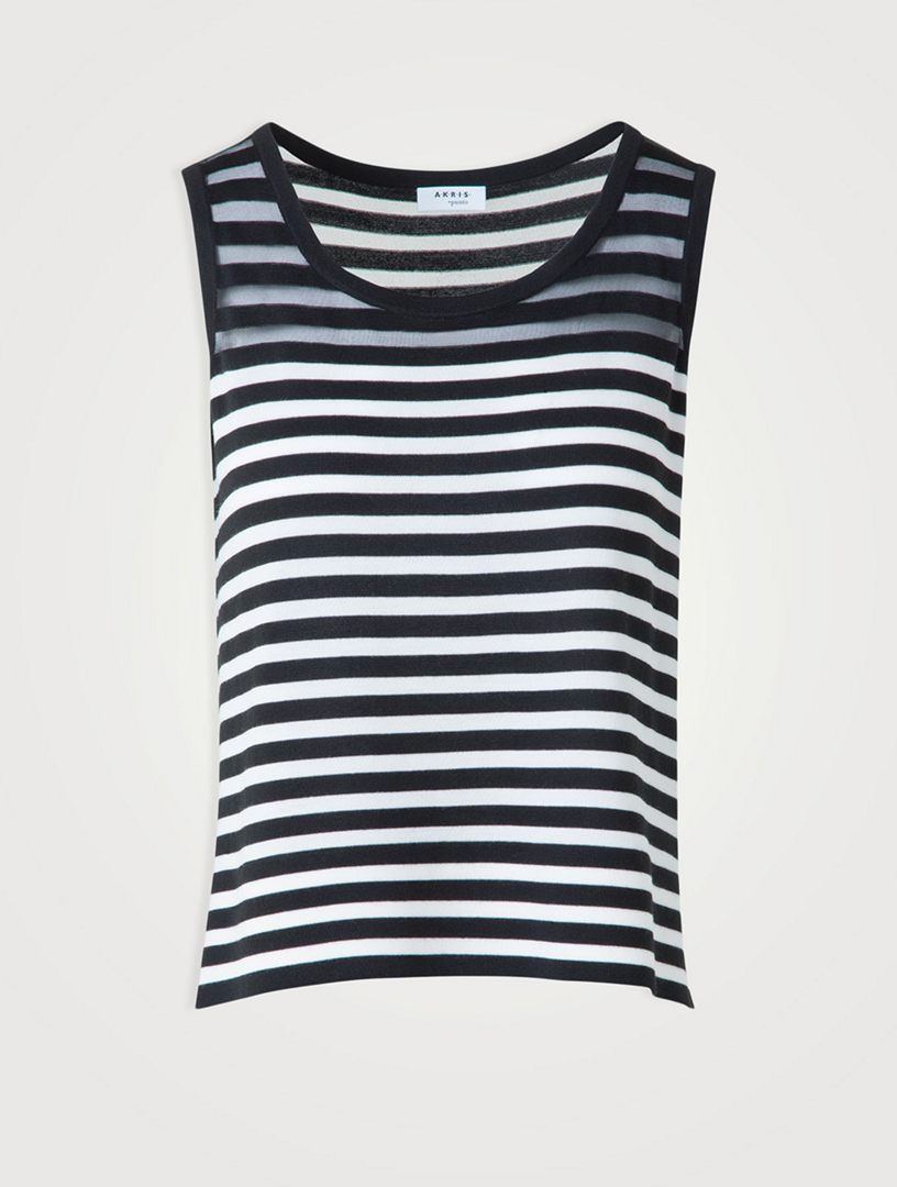 Kodak Stripe Tank Top