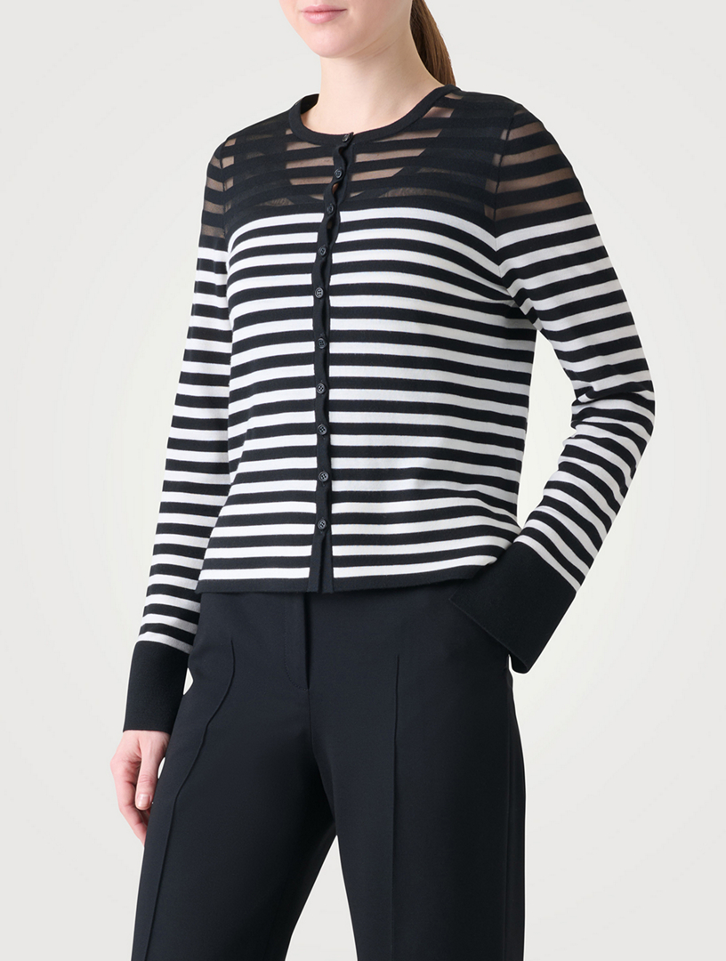 Kodak Stripe Cardigan