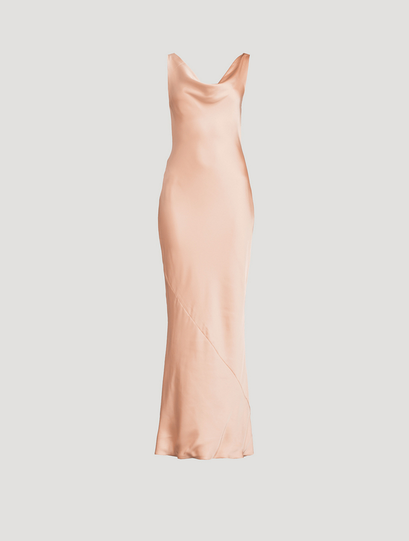 Maria Satin Gown