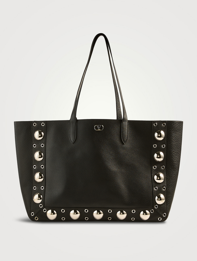 Nellcôte Grain Leather Tote Bag