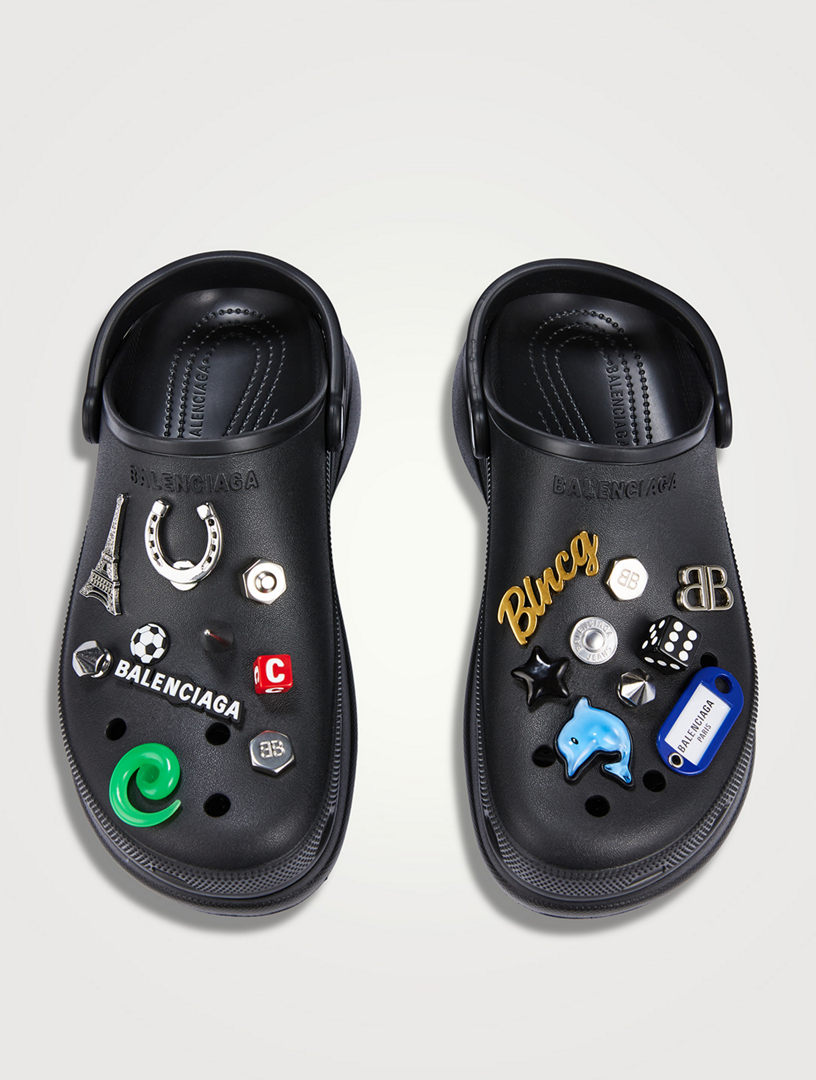 BALENCIAGA Balenciaga x Crocs™ Mules With Jibbitz™ Charms