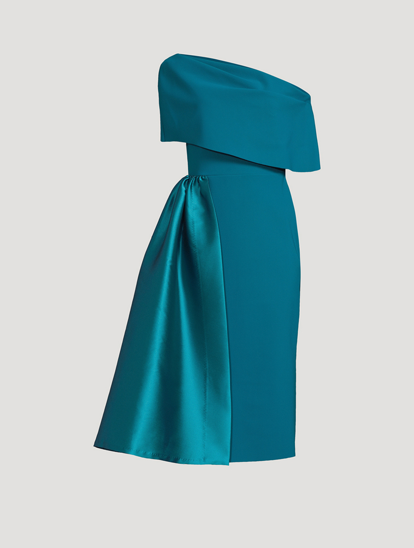Fontaine Asymmetric Midi Dress