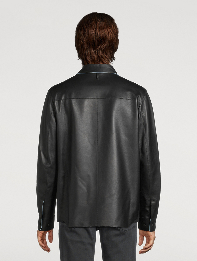 Remington Leather Overshirt