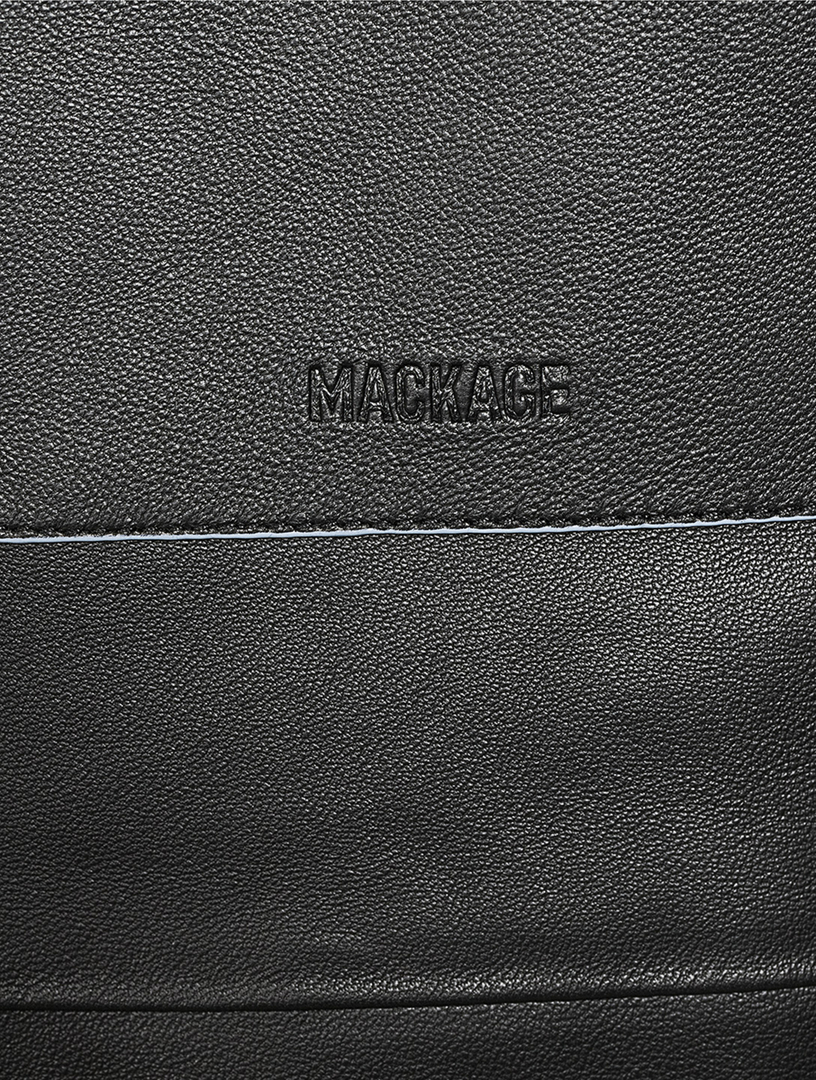 Remington Leather Overshirt