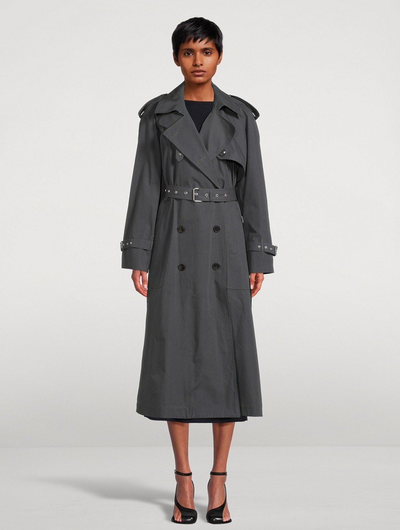 DRIES VAN NOTEN Risto Belted Trench Coat | Holt Renfrew