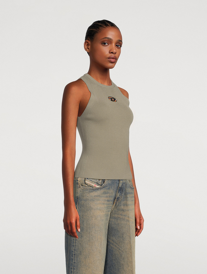 DIESEL Caddix Cut-Out Knit Tank Top | Holt Renfrew