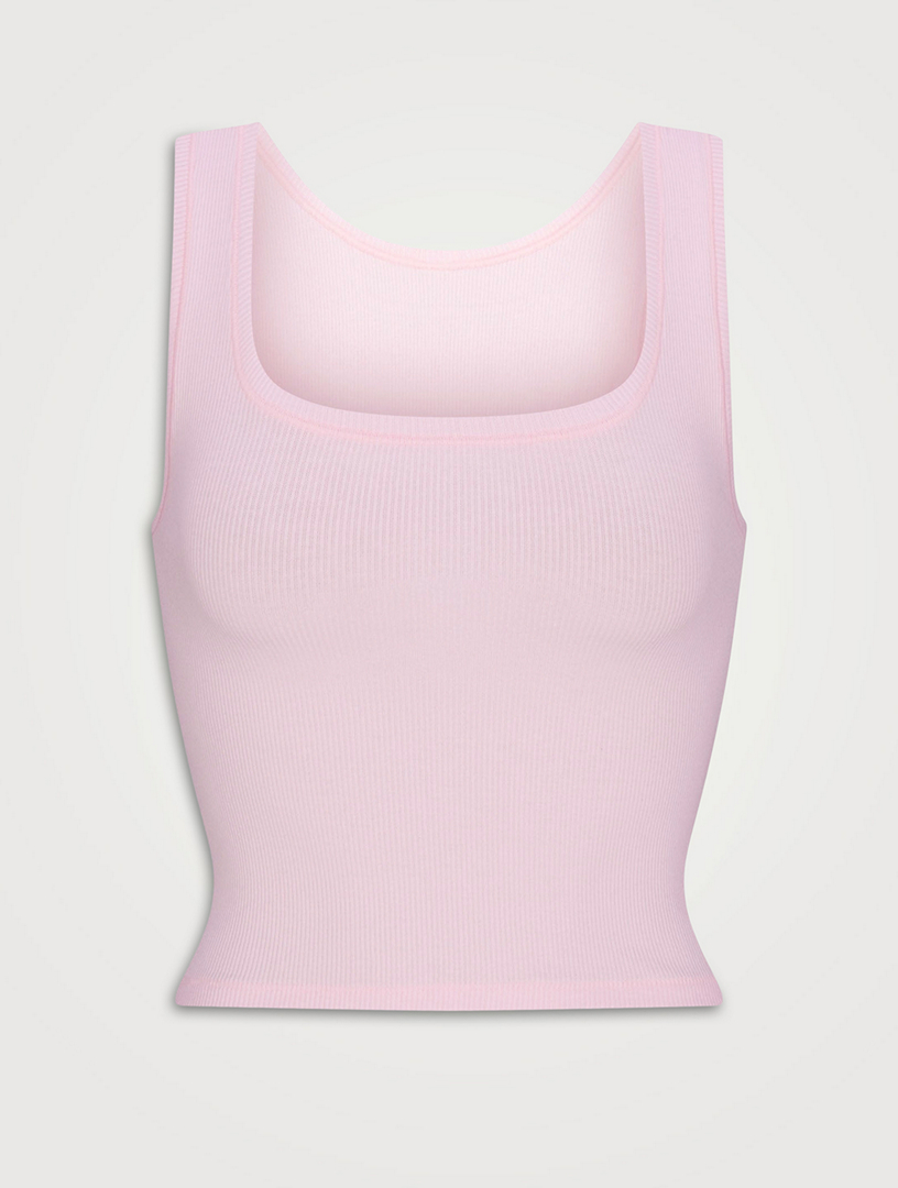 Cotton Rib Tank Top
