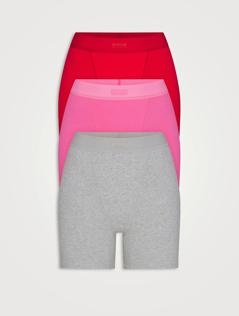 Cotton Rib Boxer Pack