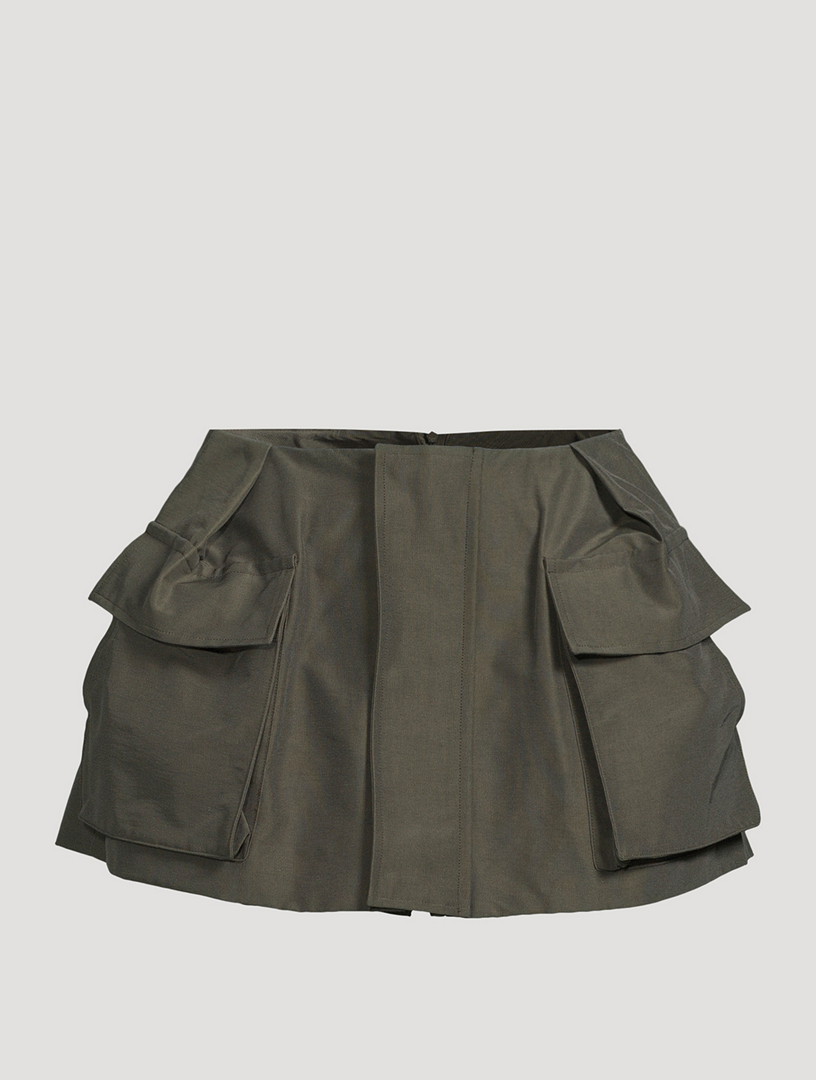 Grosgrain Cargo Skort