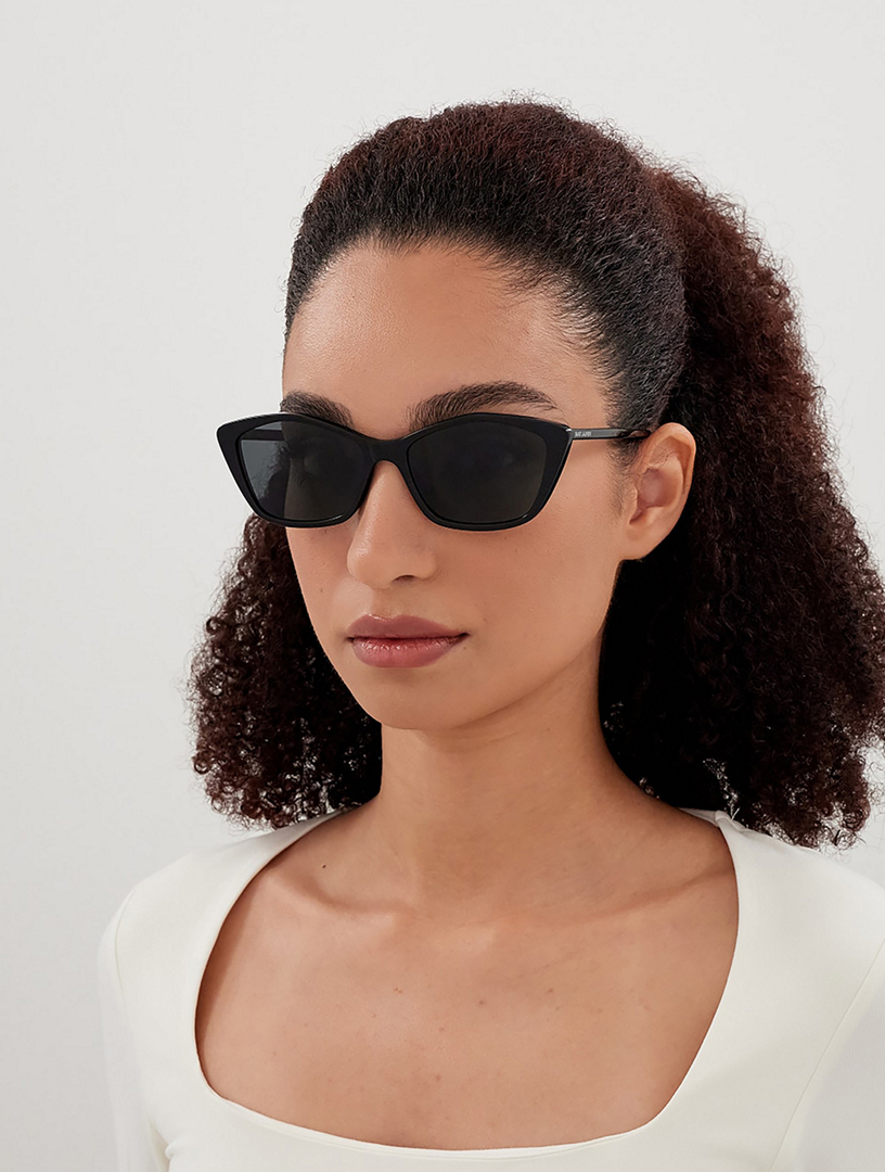 SAINT LAURENT SL 775 Cat Eye Sunglasses | Holt Renfrew