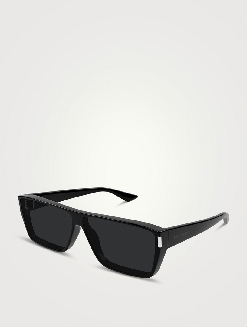 【関税＆送料込み】Saint Laurent Rectangular Sunglasses Saint Laurent SL 790 002 Dark Havana - eye-oo.com