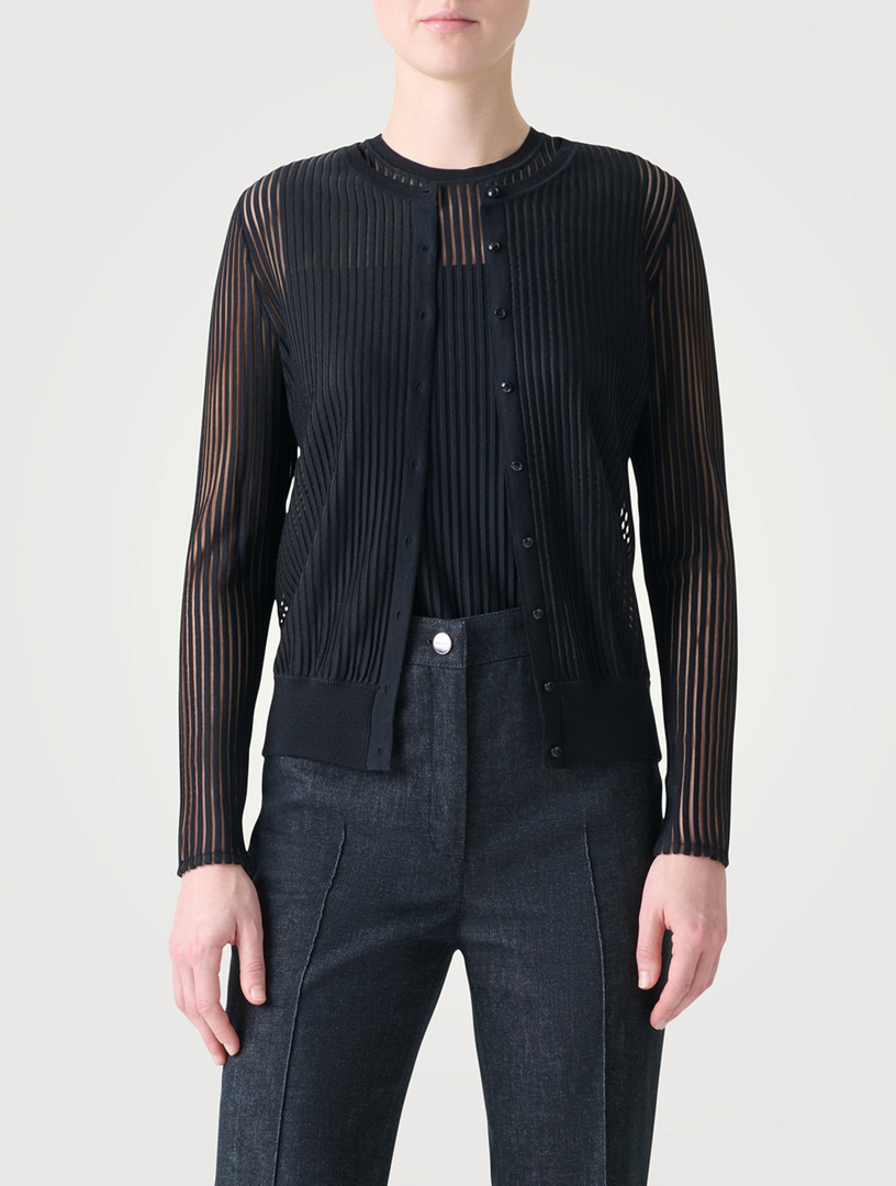 Striped Cardigan