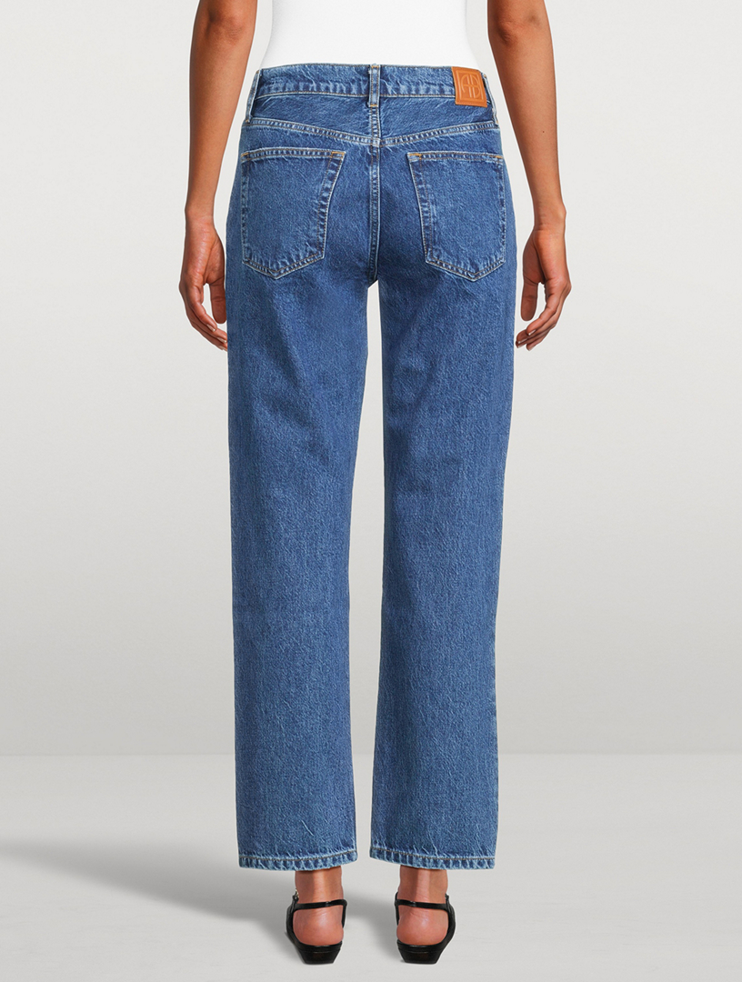 ANINE BING Kate Straight-Leg Jeans Holt Renfrew