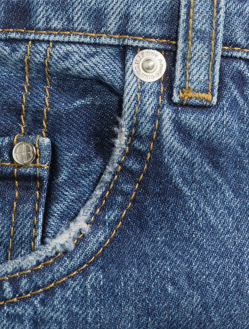 ANINE BING Kate Straight-Leg Jeans Holt Renfrew