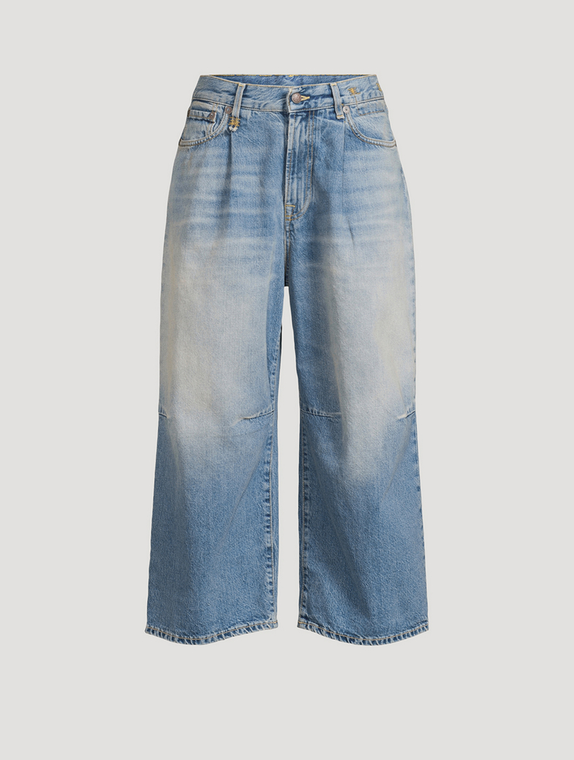Jean court en denim