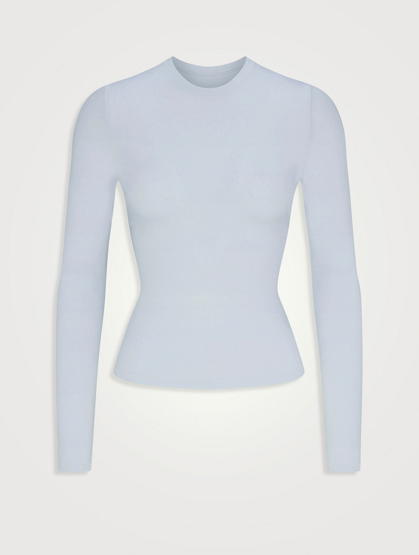 Cotton Jersey Long-Sleeve T-Shirt