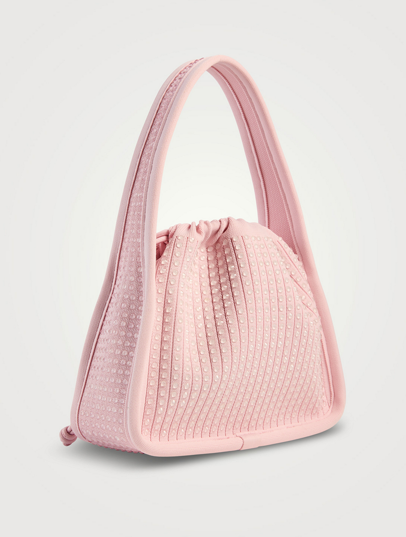 トートバッグ Alexander Wang Pink corduroy small Ryan handbag Buy Alexander Wang Pink Small Ryan Bag in Rib Knit For Women