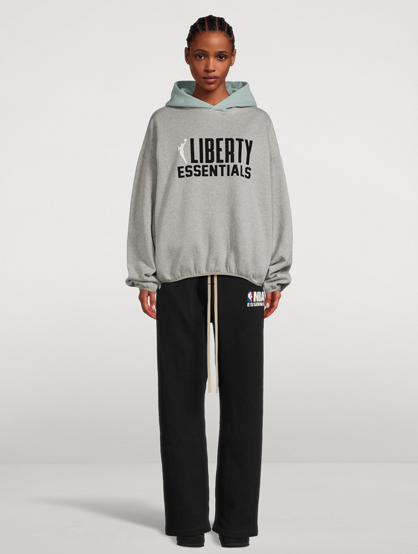 ★新作【Fear of God】Essentials Liberty Hoodie★ Fear of God ESSENTIALS x WNBA Mens New York Liberty Hoodie