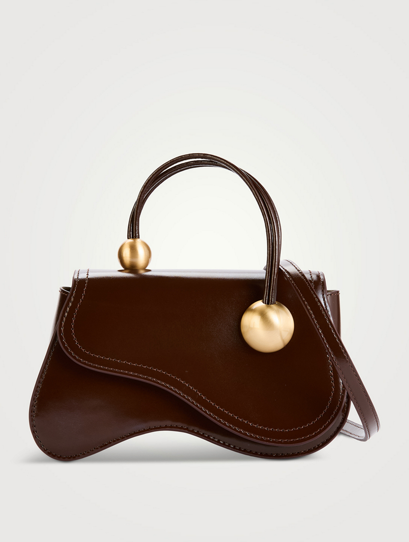 Kazia Leather Crossbody Bag