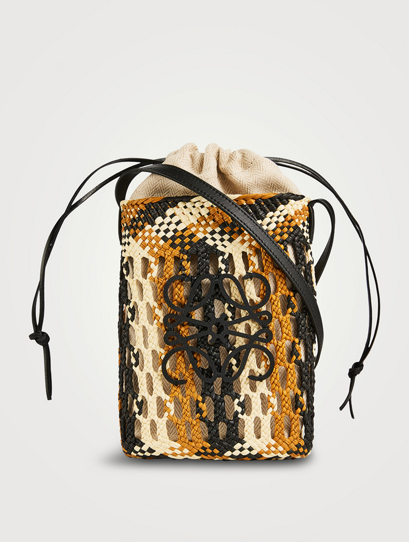 LOEWE Loewe x Paula's Ibiza Anagram Ajouré Crossbody Bag
