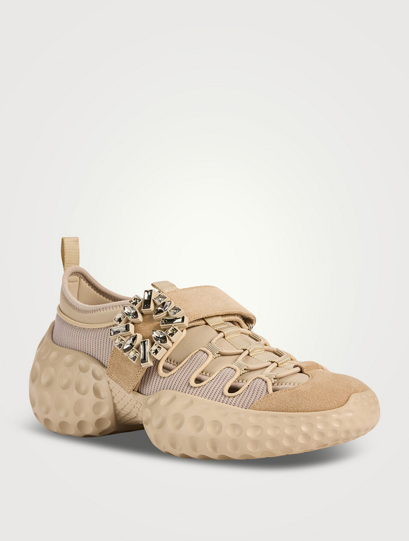 【ROGER VIVIER】 VIV' RUN LIGHT TREKKY' SNEAKERS ROGER VIVIER Viv' Run Light Trekky Neoprene Sneakers | Holt