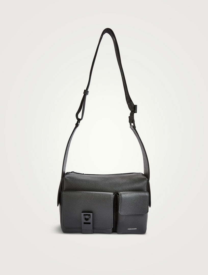 Leather Utility Crossbody Bag