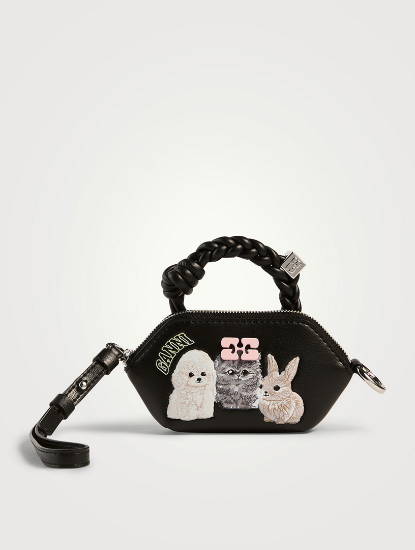 GANNI Nano Bou Bag in Animals Print | Holt Renfrew