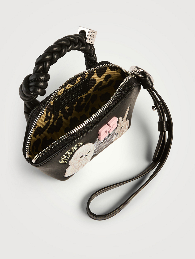 GANNI ♥ Ganni Bou Bag Nano Animals/追跡付 GANNI Nano Bou Bag in Animals Print | Holt Renfrew