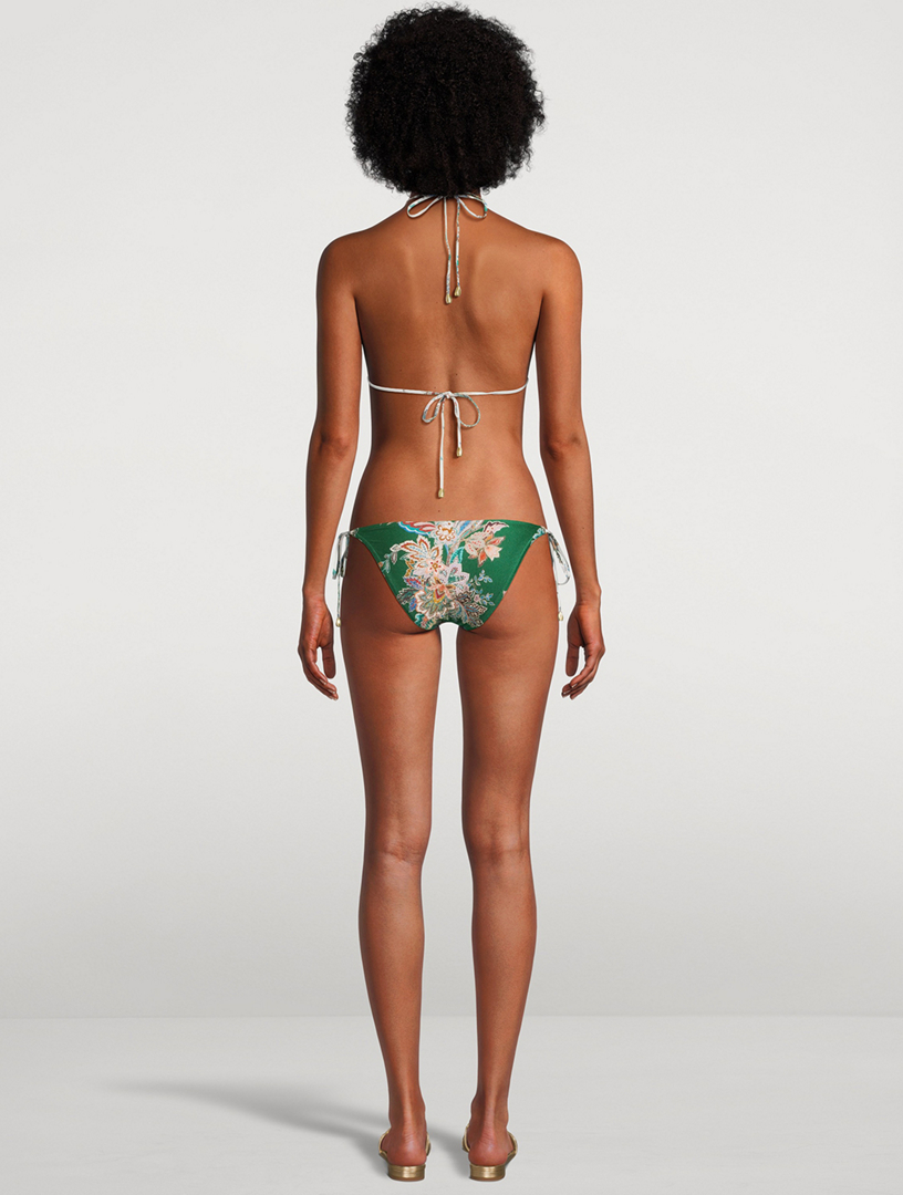 ZIMMERMANN Rhiannon Bikini Set In Paisley Print | Holt Renfrew