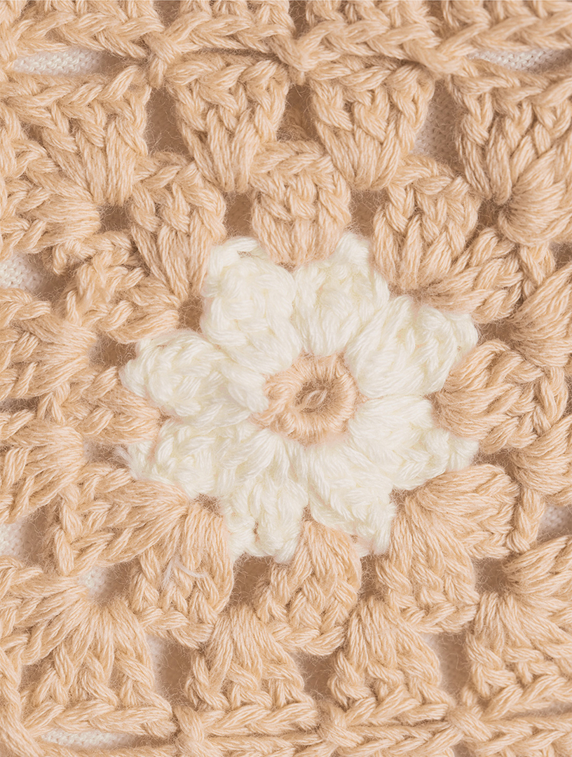 ZIMMERMANN Cascadian Cotton Crochet Shorts | Holt Renfrew