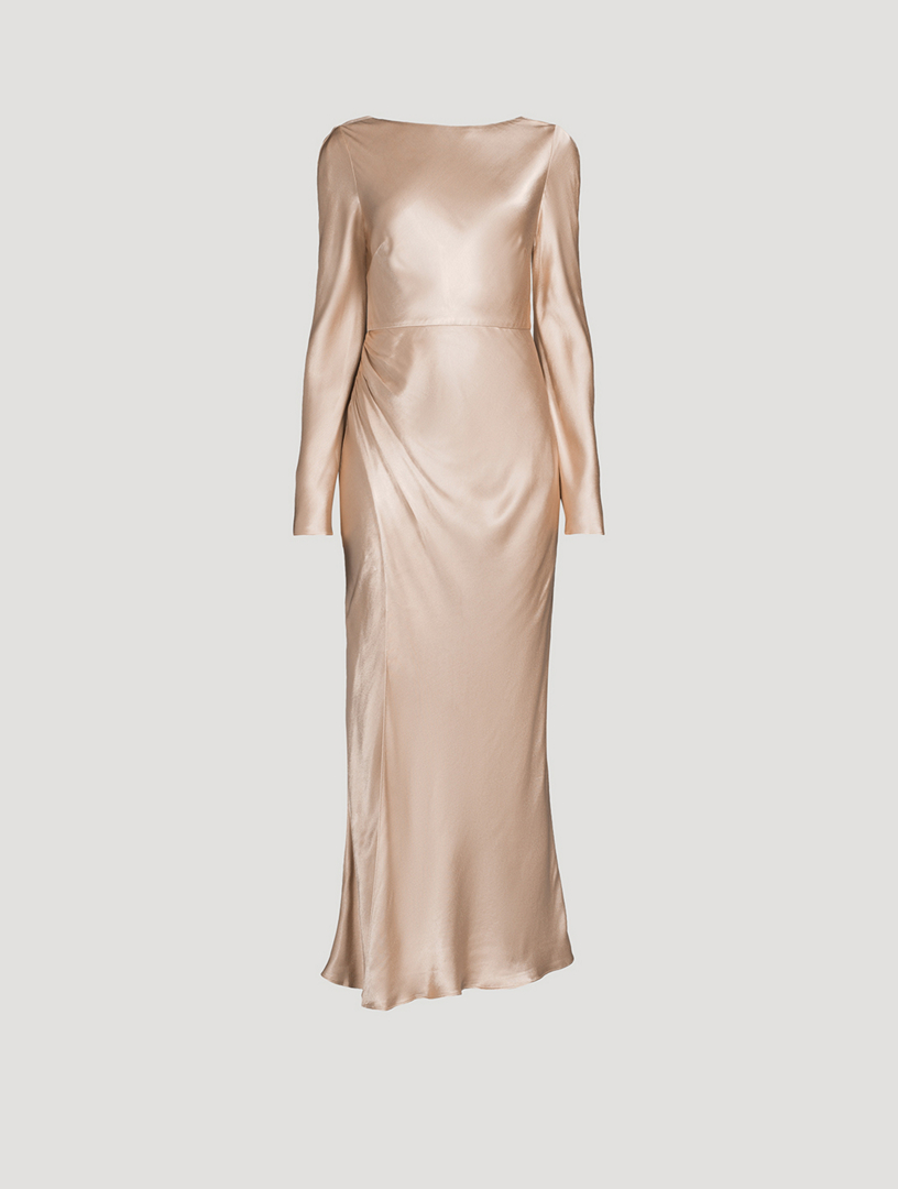 La Lune Satin Dress