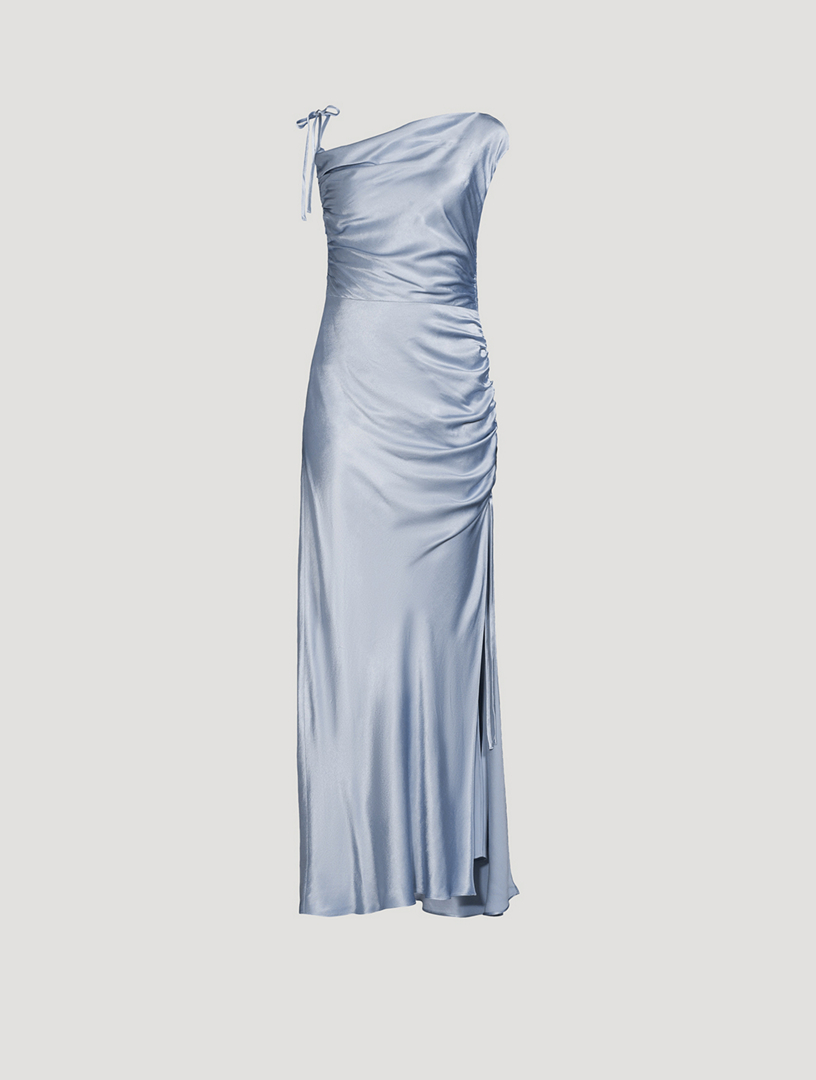 La Lune One-Shoulder Maxi Dress