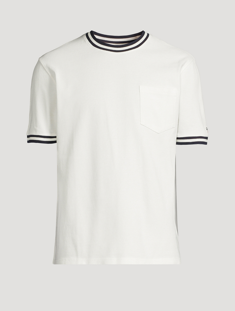 ★ NOAH ★ Striped Rib Pique Ringer NOAH Striped Rib Pique Ringer T-Shirt | Holt Renfrew