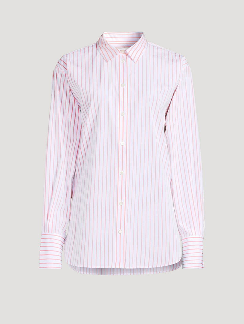 The Oversized Shirt In Stripe Print