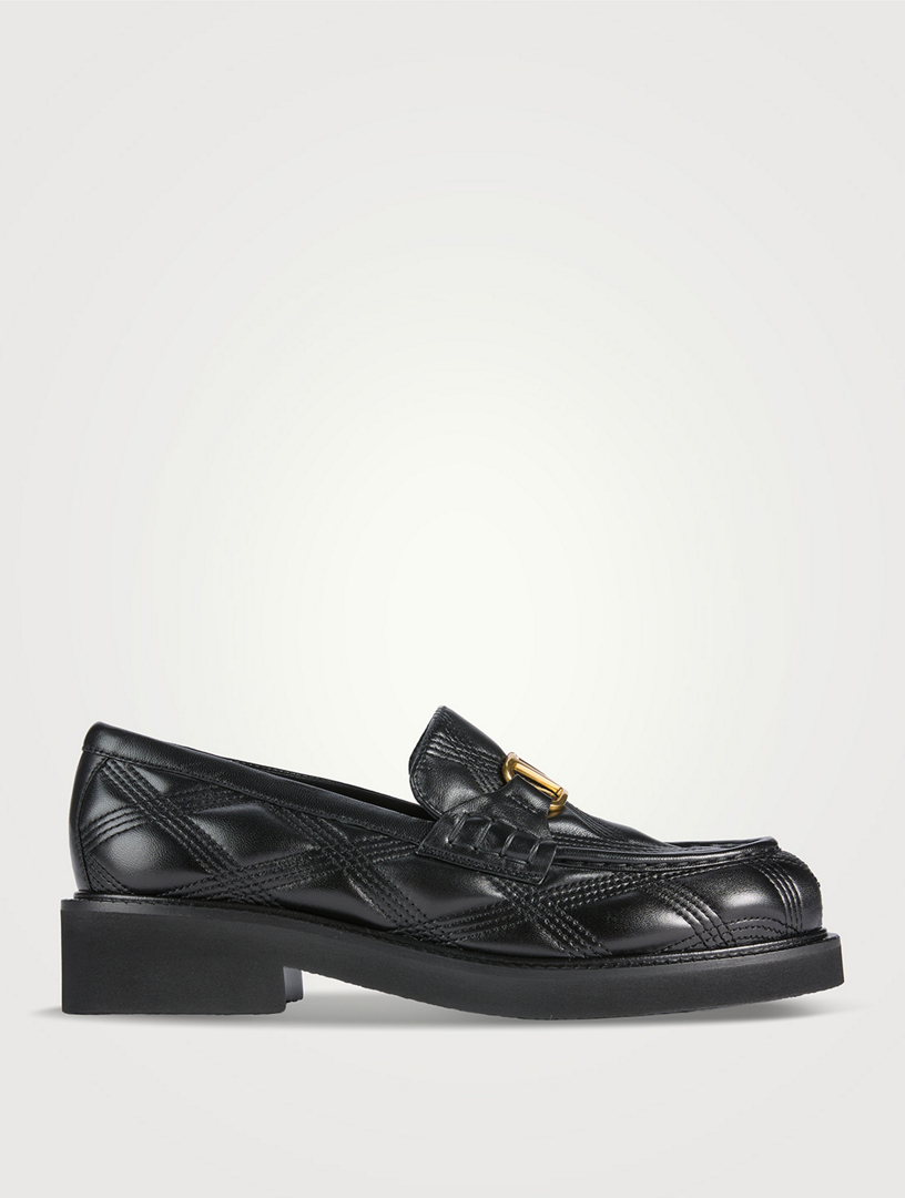 PRADA Patent Leather Loafers | Holt Renfrew
