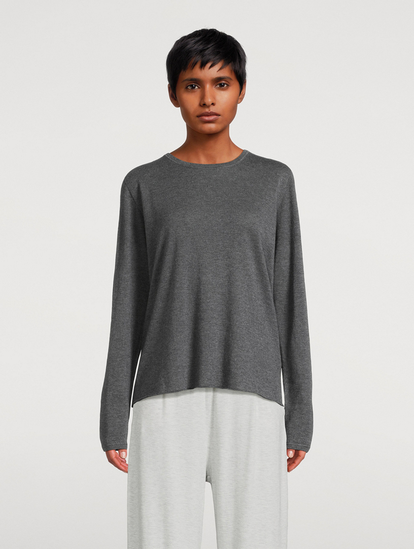 Cashmere Long-Sleeve T-Shirt