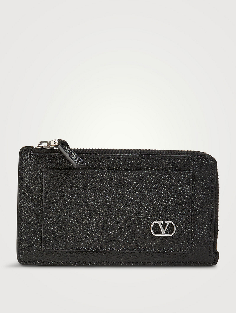 Porte-cartes VLogo en cuir