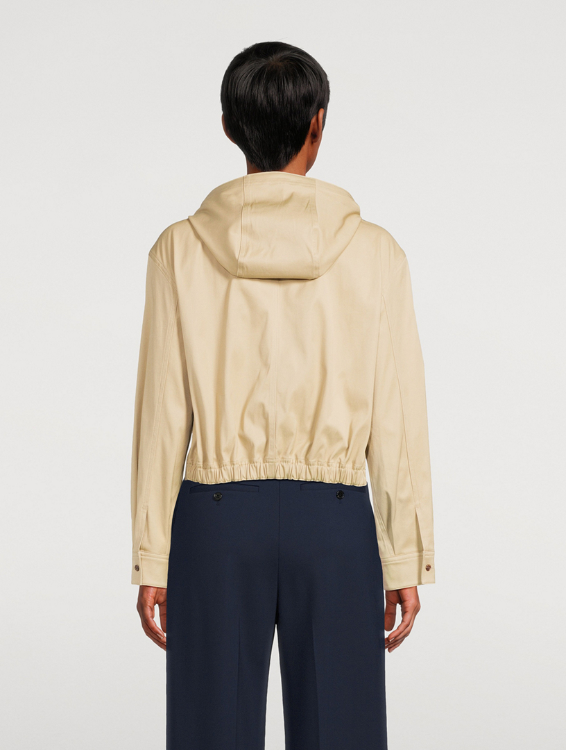 Cropped Chino Jacket